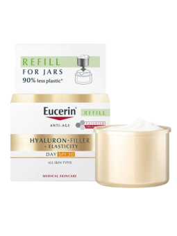 EUCERIN RECARGA  HYALURON FILLER + ELASTICITY DIA FPS 30 1 ENVASE 50 ML REFILL