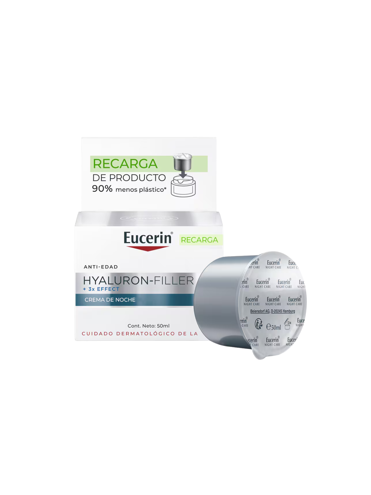 Eucerin recarga hyaluron filler crema de noche 50ml