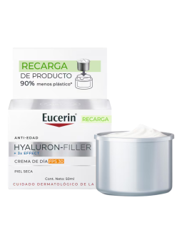 Eucerin recarga antiedad hyaluron filler día FPS 30 50ml