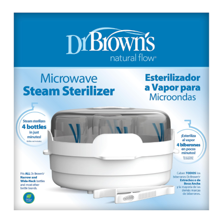 Dr brown`s esterilizador microondas vapor