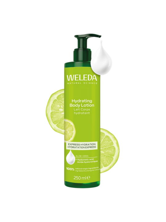 Weleda leche corporal hidratante limón 250ml