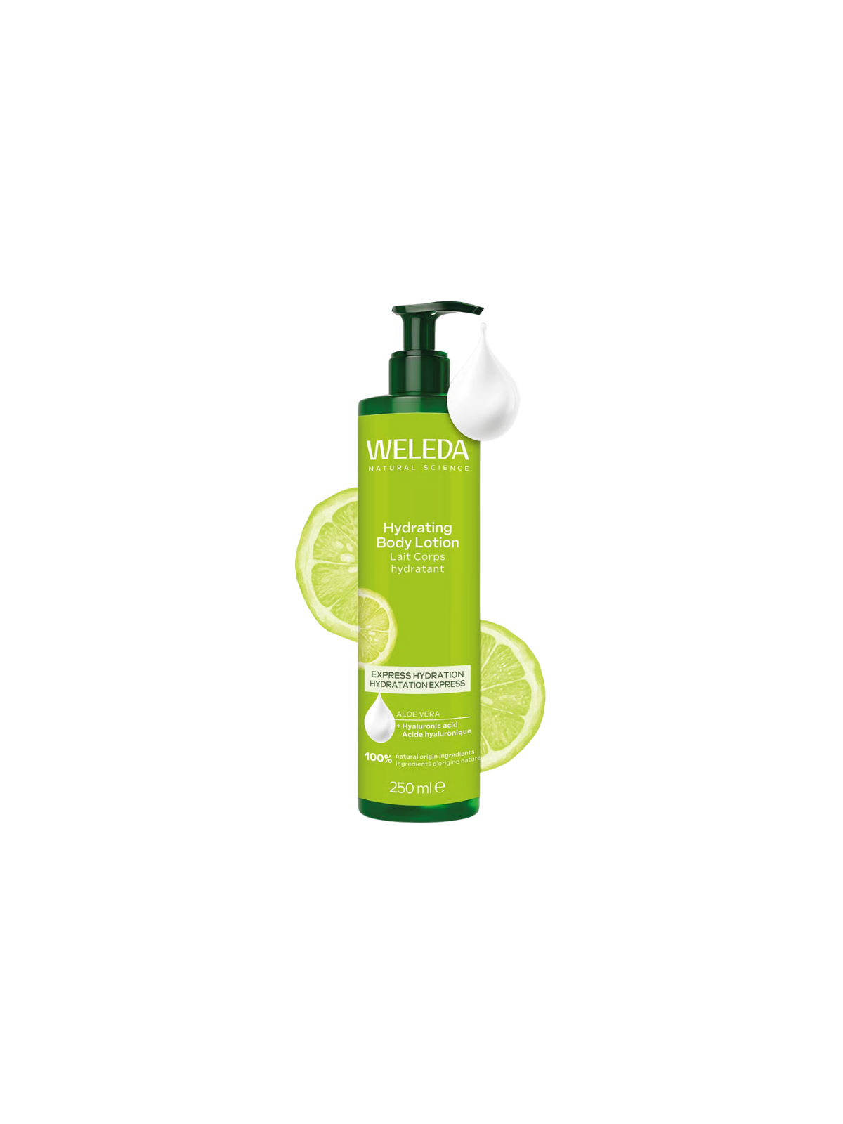 Weleda leche corporal hidratante limón 250ml