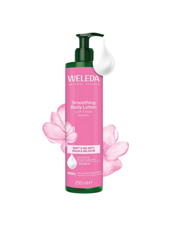 Weleda leche corporal alisante rosa mosqueta 250ml