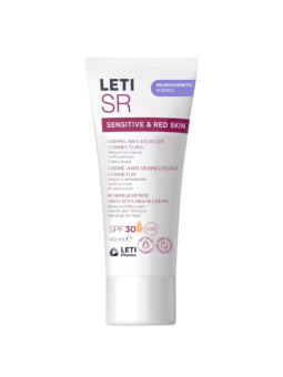 LetiSR crema antirrojeces correctora SPF30 40ml