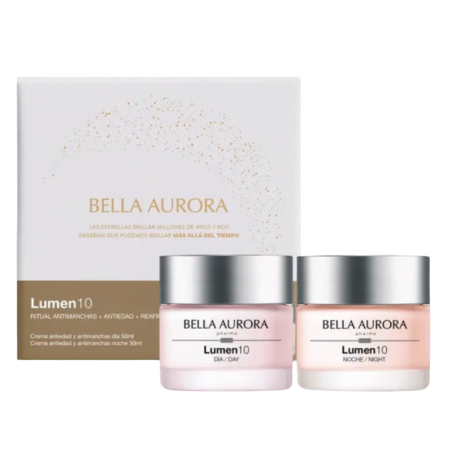 Bella Aurora pack lumen 10 crema día + noche