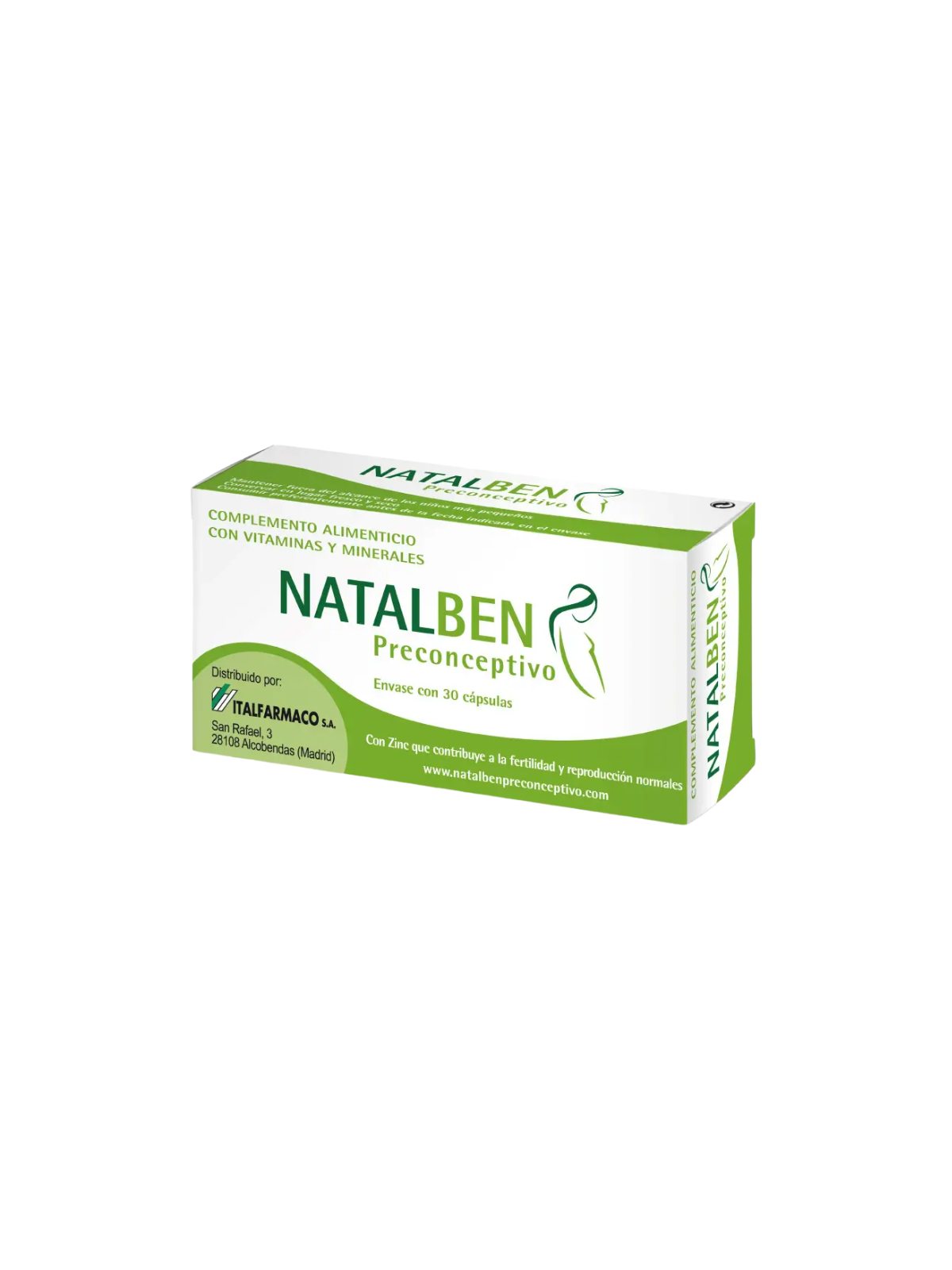 Natalben preconceptivo 30 caps