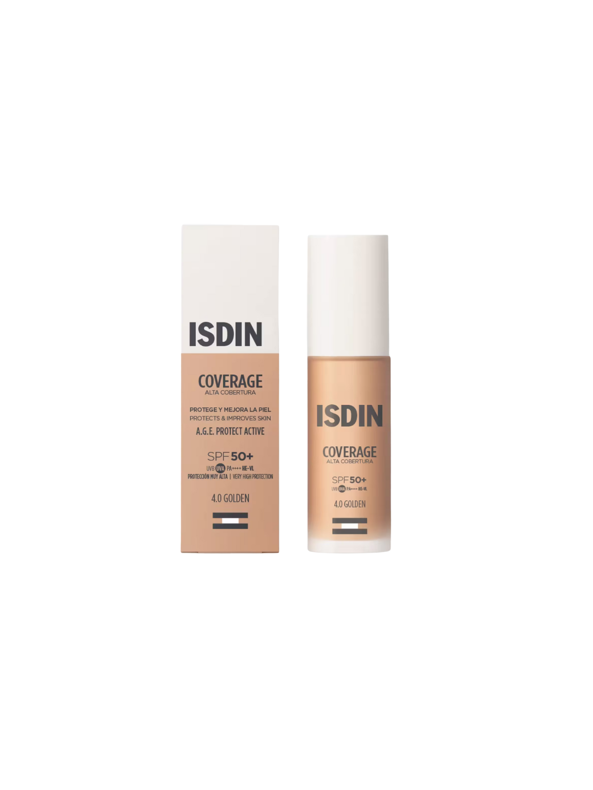 Isdin coverage color 4.0 golden 30g