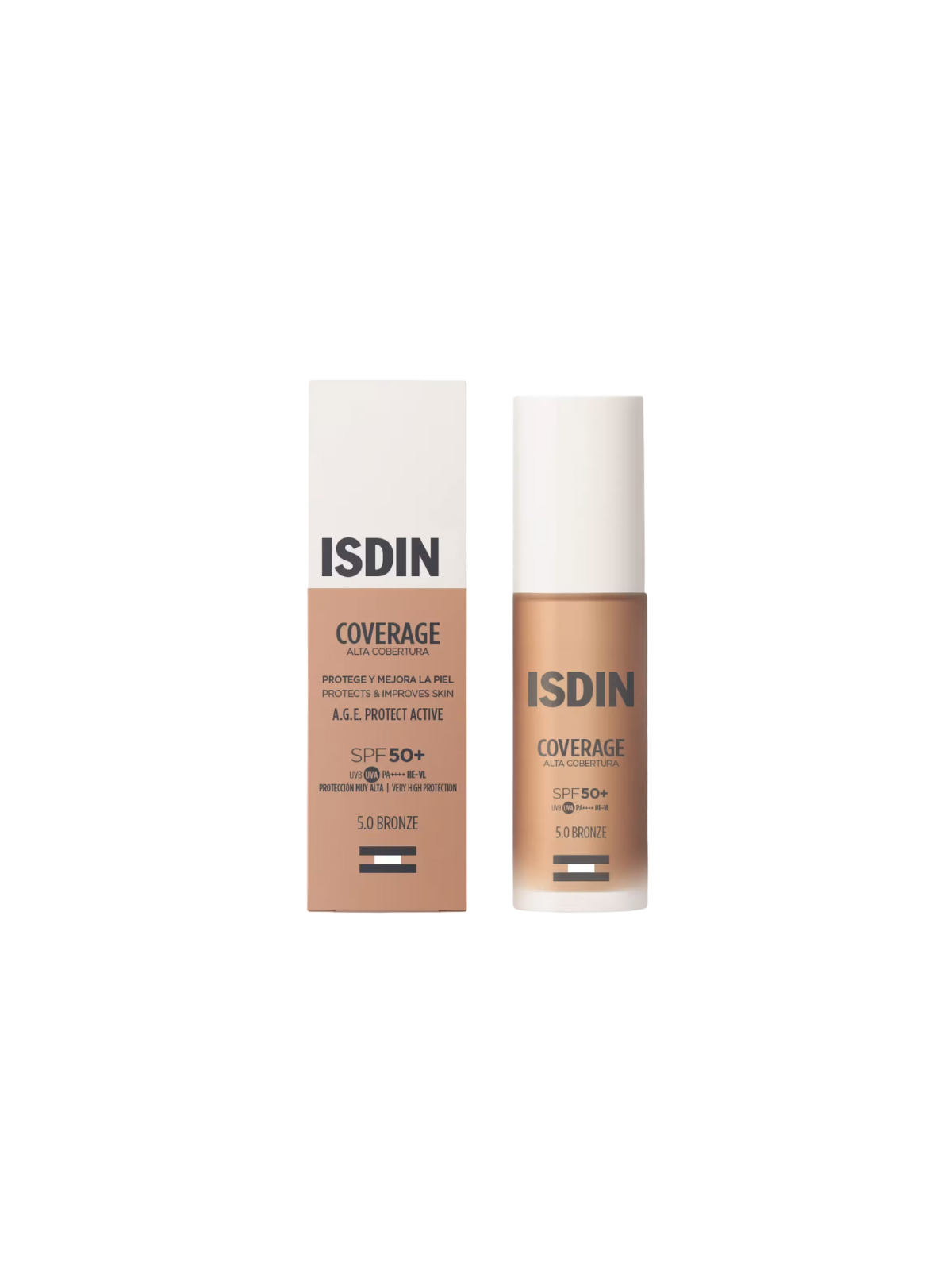 Isdin coverage color 5.0 bronze 30g