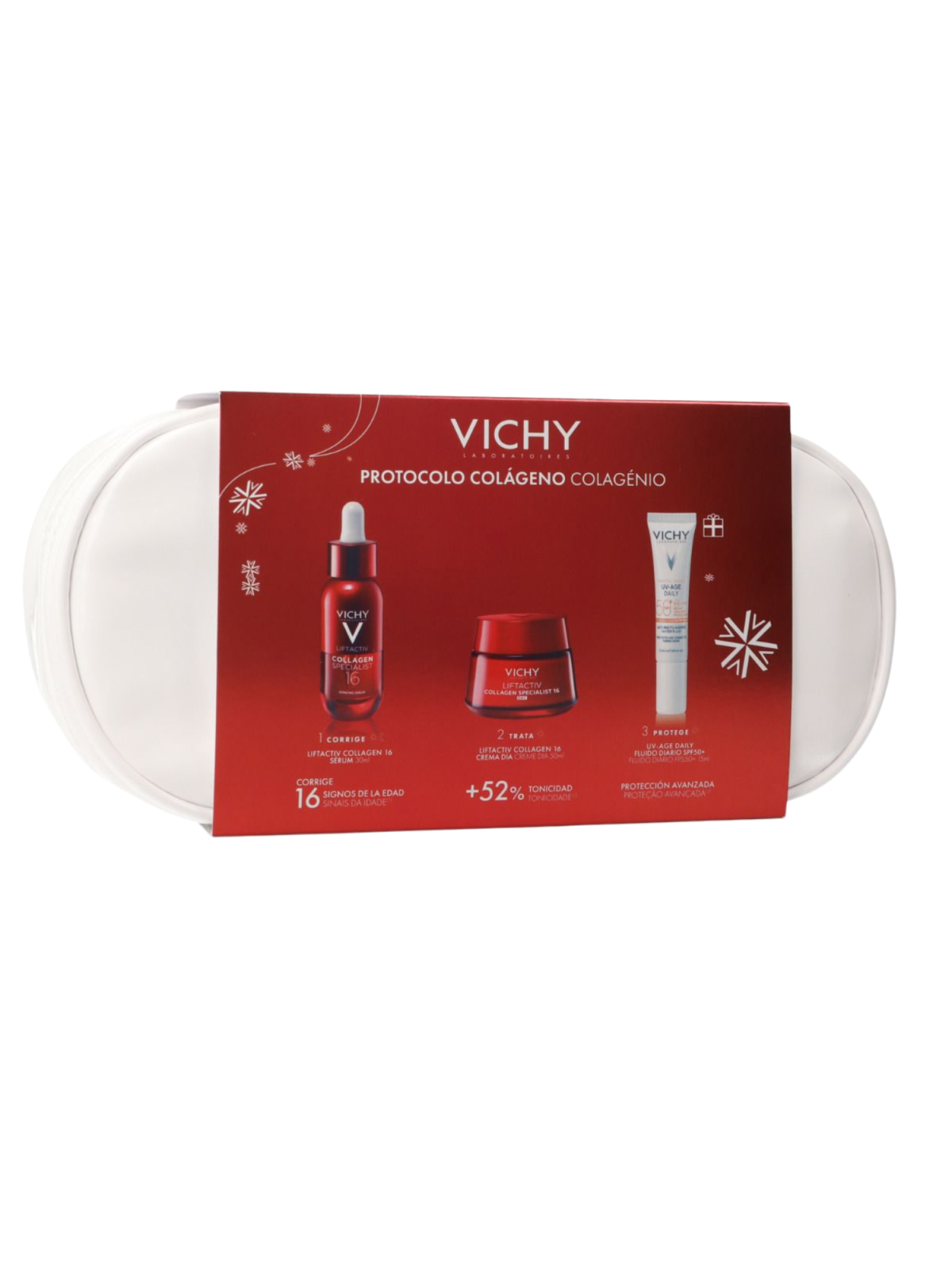 Vichy neceser collagen specialist 16 serum + crema día