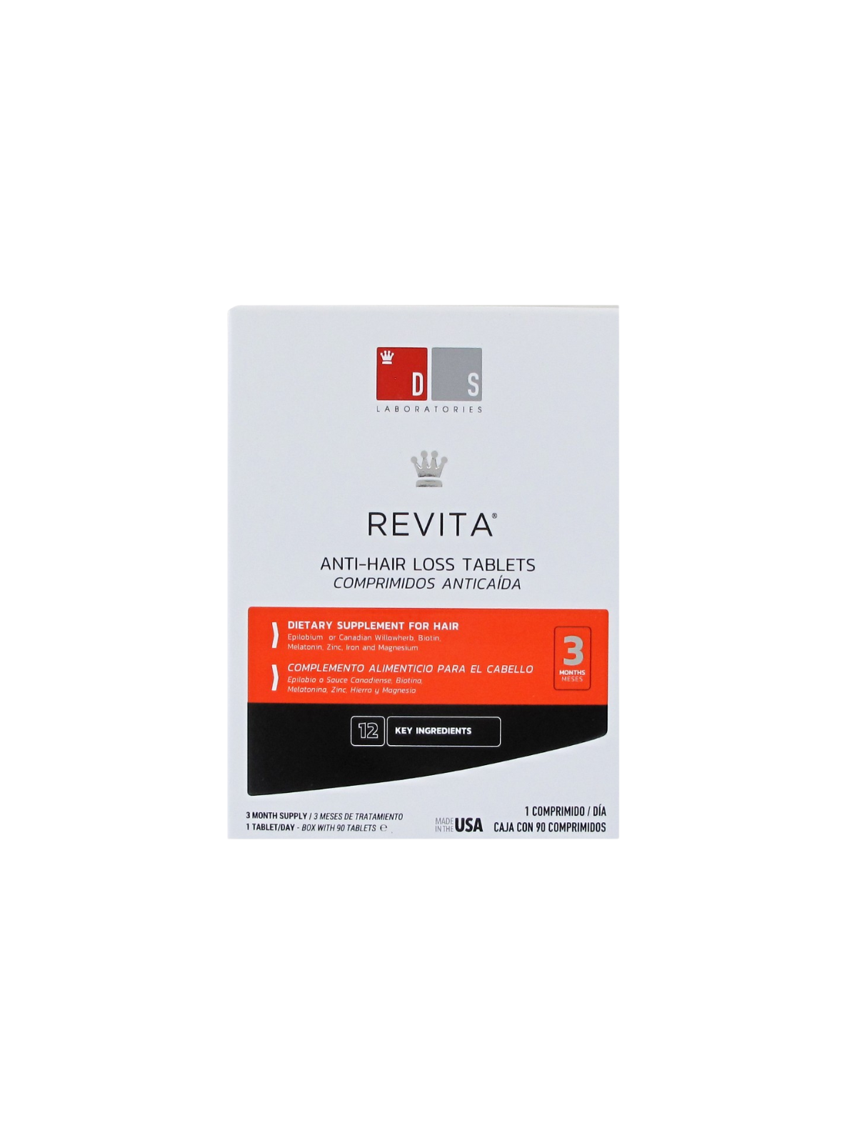 DS labs revita anticaída 90 comprimidos