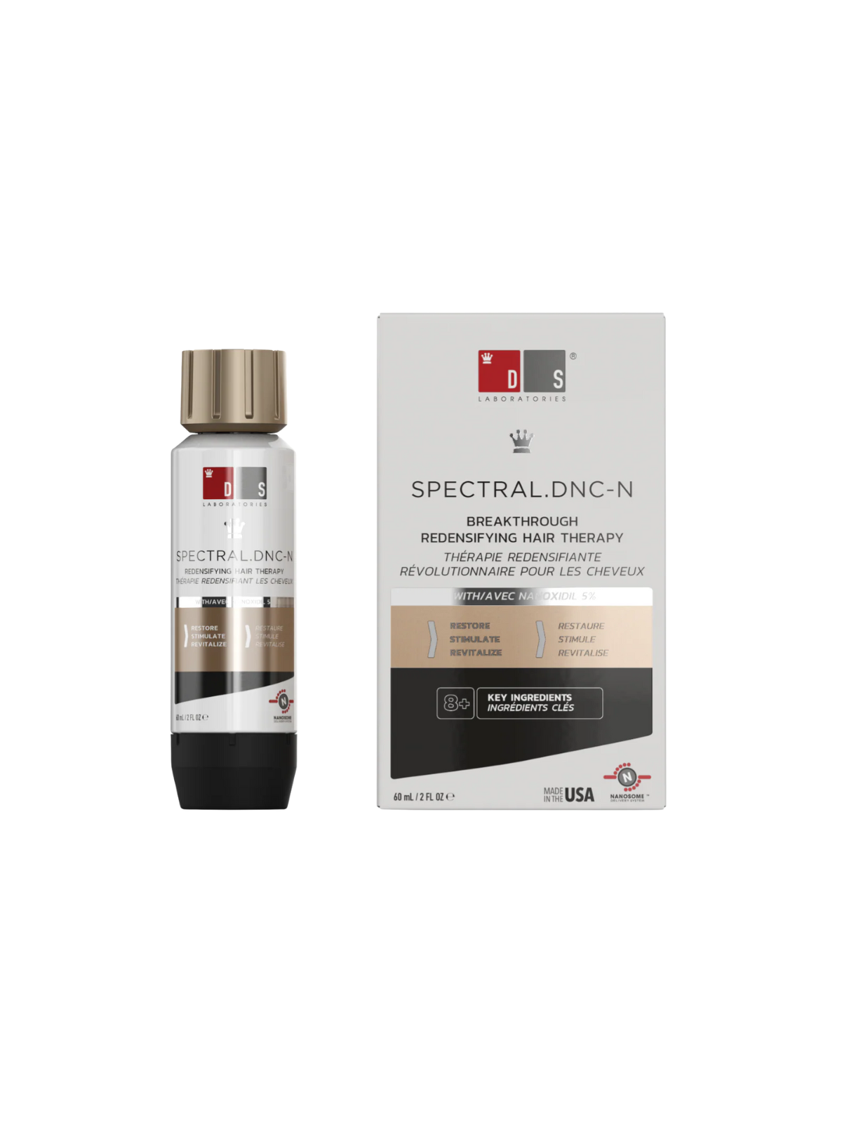 DS labs spectral DNC-N tratamiento anticaida del cabello 60 ml
