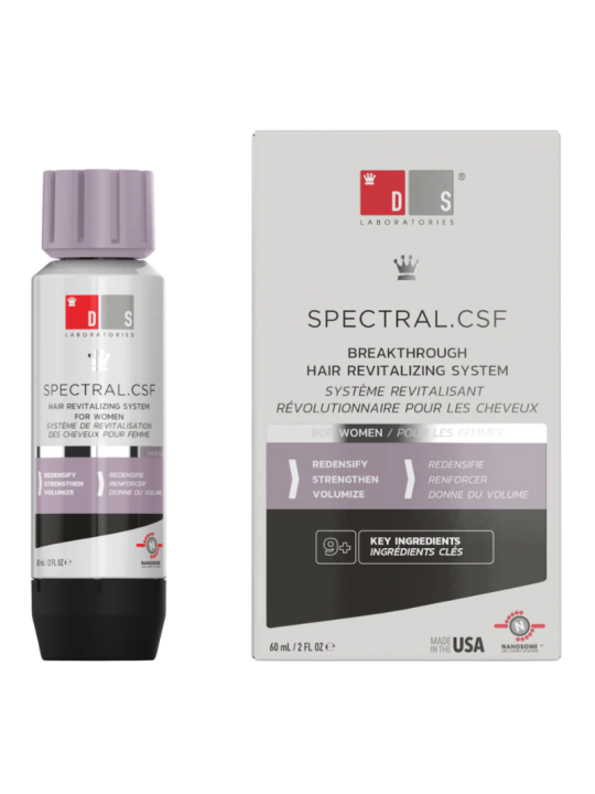 DS labs spectral CSF sistema de revitalización del cabello para mujeres loción capilar 60ml