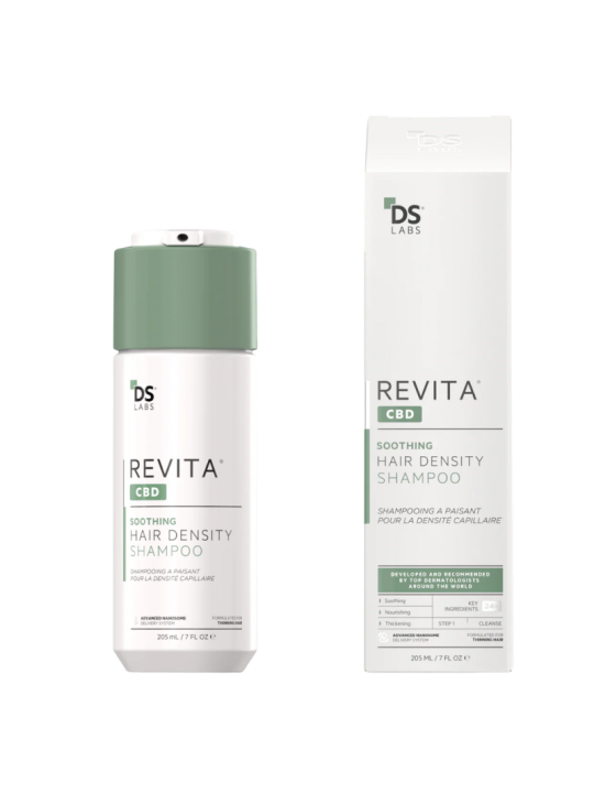 DS labs revita CBD super antioxidant hair stimulating shampoo champu antioxidante y estimulante 205 ml