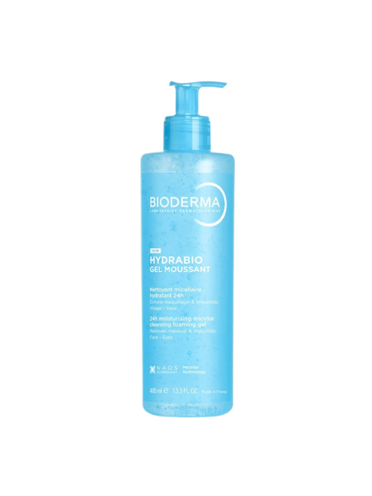 Bioderma hydrabio gel moussant 400 ml