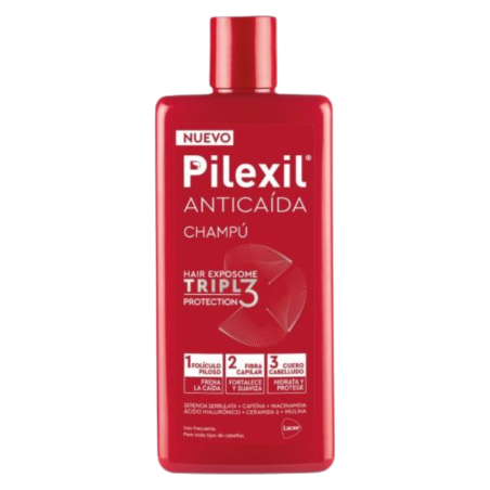 Pilexil anticaída champú triple acción 275ml