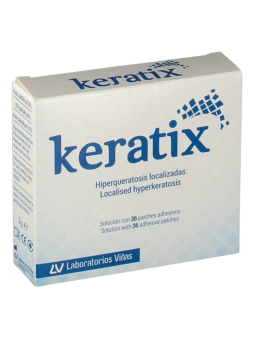 Keratix solucion 25% salicilico + parches ADH 3g