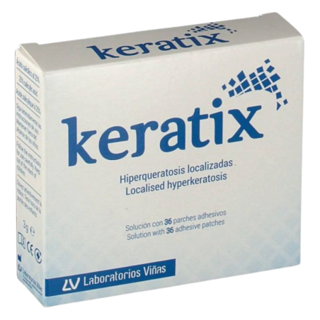 Keratix solucion 25% salicilico + parches ADH 3g