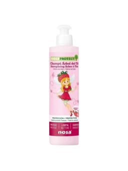 Nosa natural champú aceite del árbol de té rosa 250ml