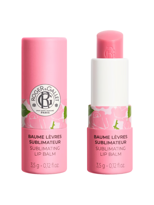 Roger & Gallet lip balm rose
