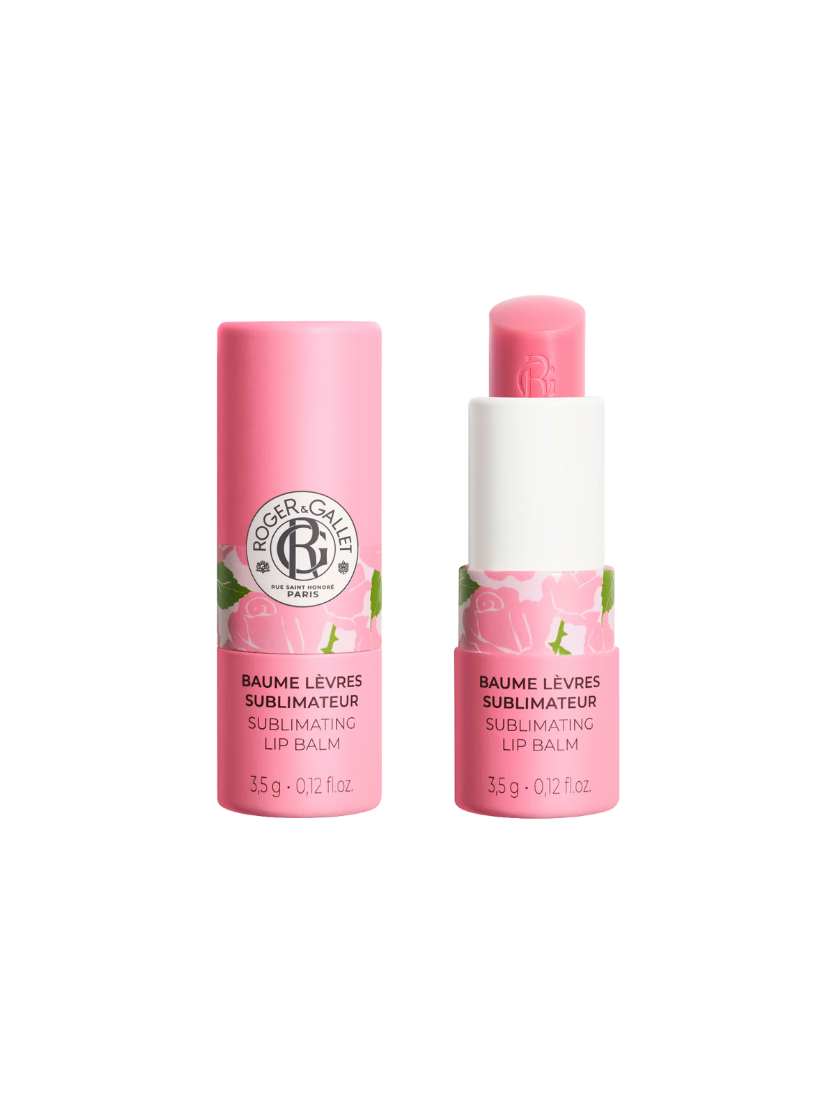 Roger & Gallet lip balm rose