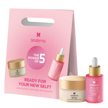 Sesderma pack antiedad reti age 5 serum + retisil crema intensiva