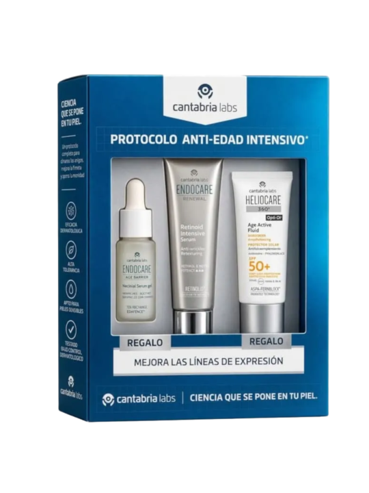 Endocare Pack Renewal Retinoid Intensive Serum + Niacinamide + Heliocare