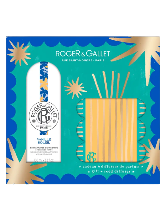 Roger & Gallet pack agua de perfume de vainilla 100ml + difusor regalo