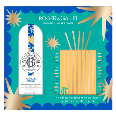 Roger & Gallet pack agua de perfume de vainilla 100ml + difusor regalo