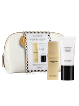 Atashi neceser ritual piel radiante serum therapy cream