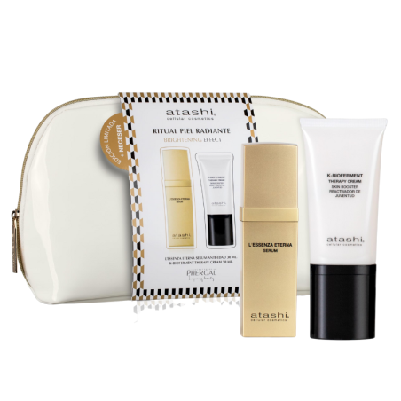 Atashi neceser ritual piel radiante serum therapy cream