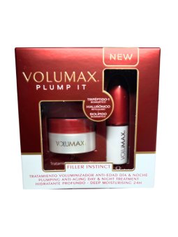 Volumax plump it filler instinct 1 stick 4g día + 1 tarro bálsamo 4g noche