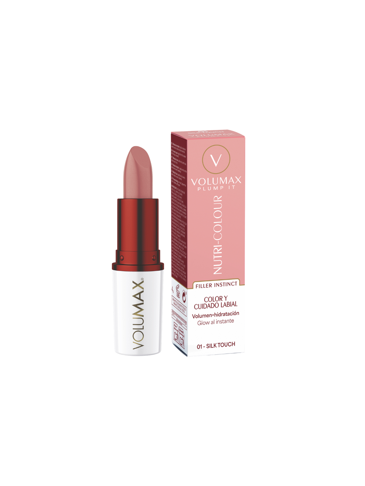 Volumax plump it nutri-colour 4g tono 01 silk touch