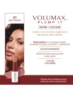 Volumax plump it nutri-colour 4g tono 01 silk touch