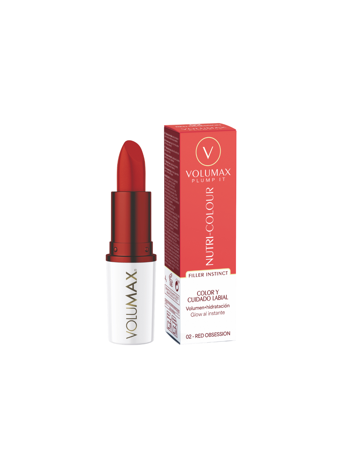 Volumax plump it nutri-colour 4g tono 02 red obsession