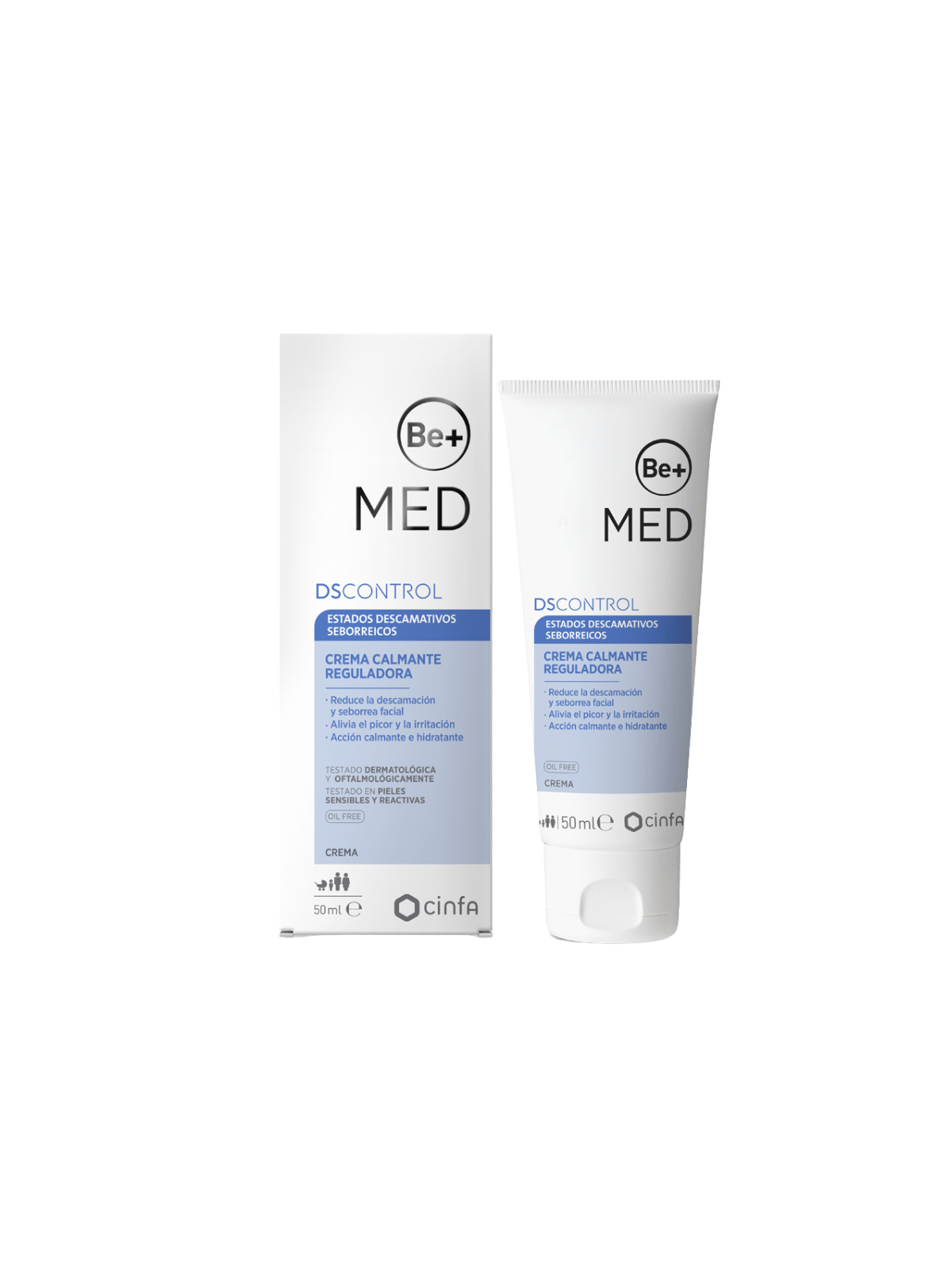 BE+ MED DSCONTROL CREMA CALMANTE REGULADORA 1 ENVASE 50 ML