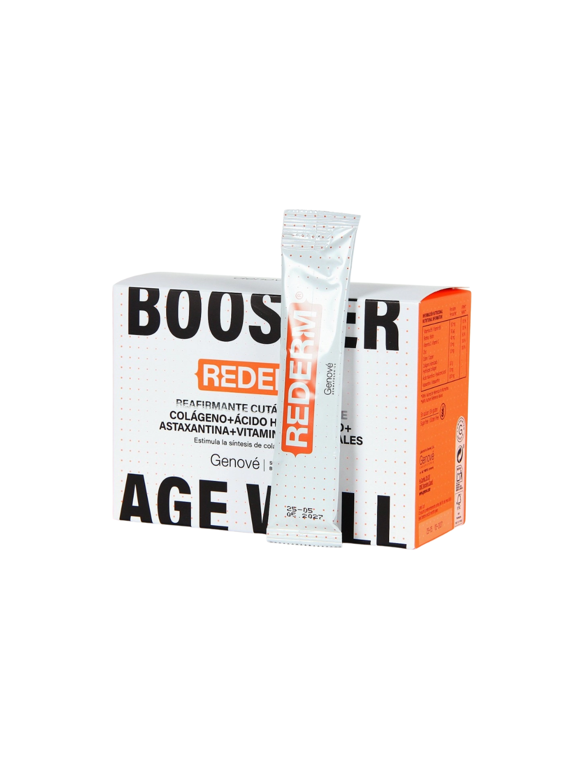 Rederm reafirmante cutáneo bebible 20 sobres 25ml