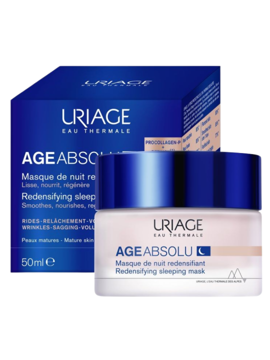 Uriage age absolu mascarilla de noche nutri-regeneradora 50ml