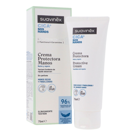 Suavinex cica+ SOS hands crema protectora manos 75ml