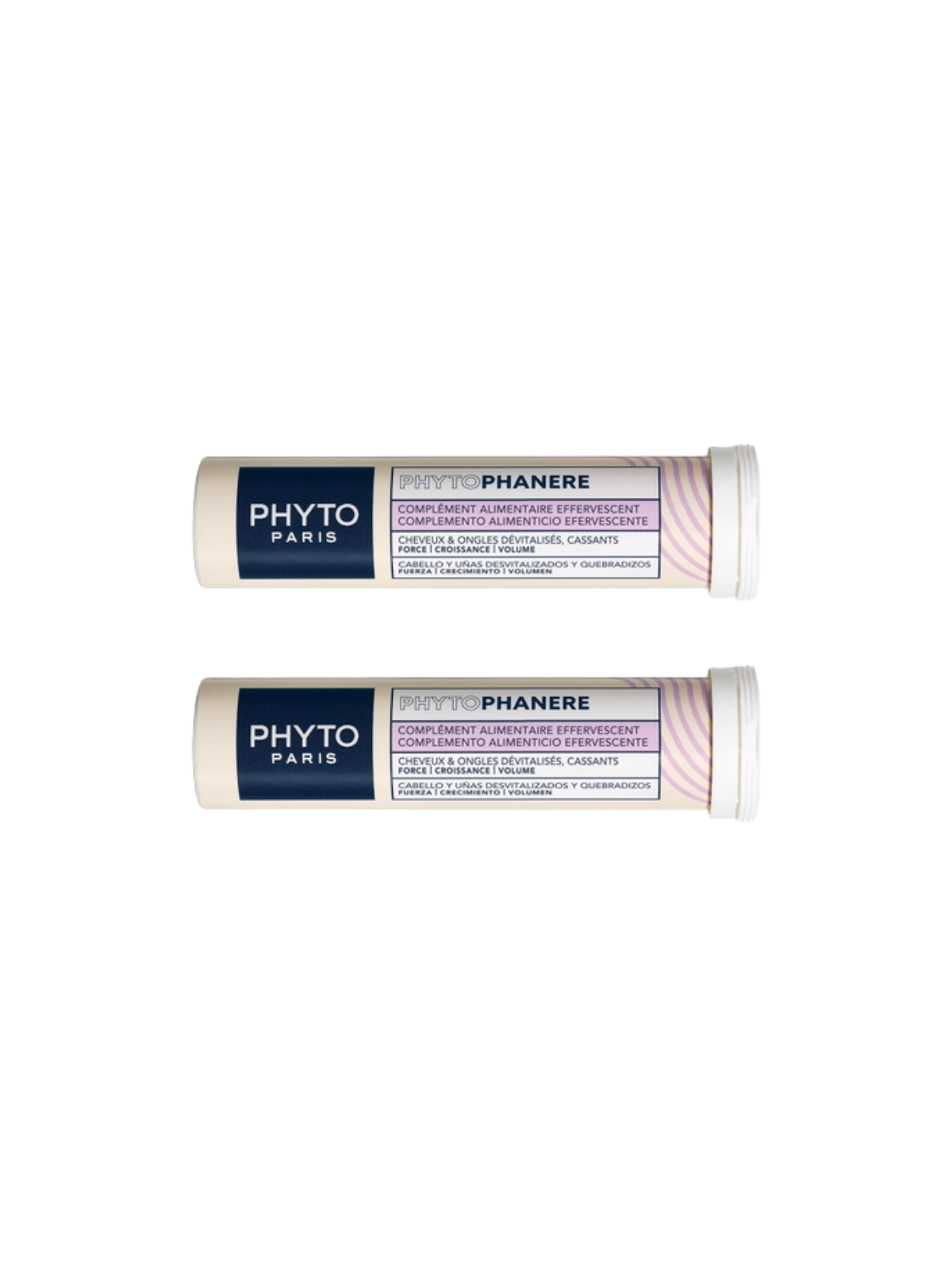 Phyto phanere complemento alimenticio efervescente sabor arándano y frambuesa 30 comp.