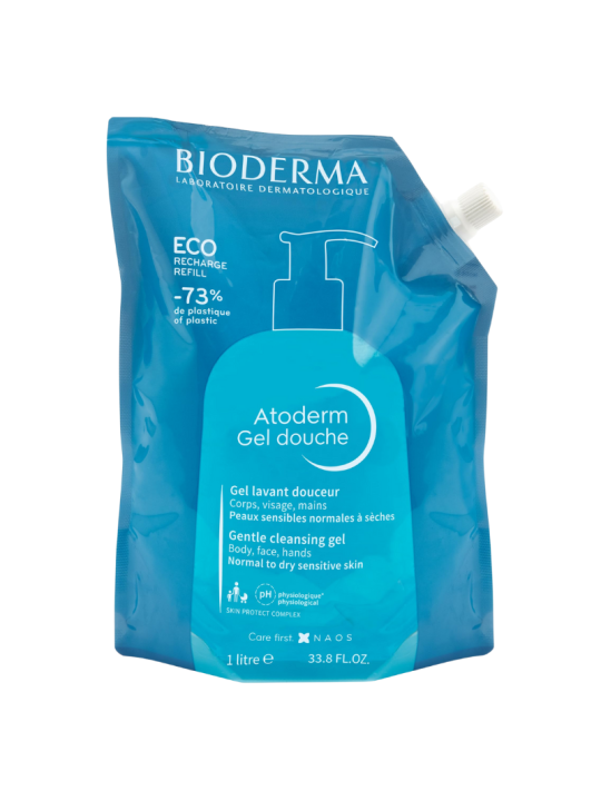 Bioderma atoderm gel de ducha 1L refill