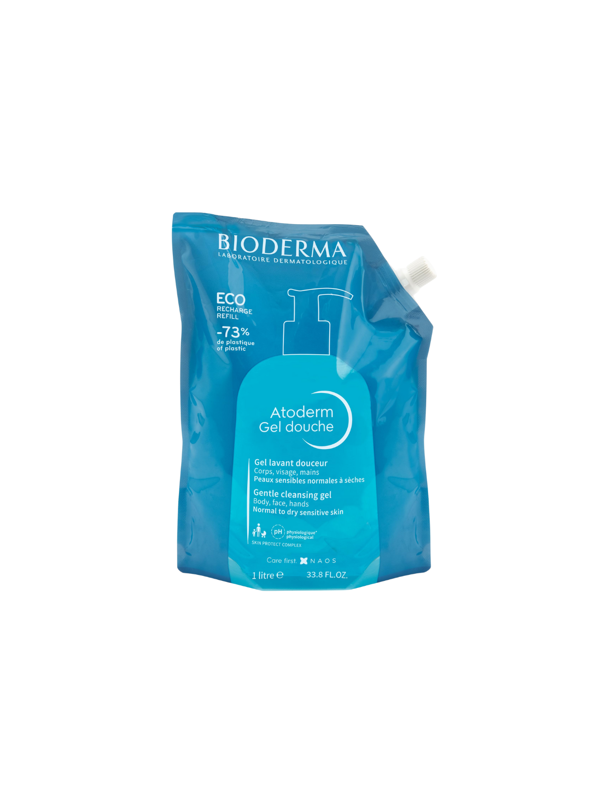 Bioderma atoderm gel de ducha 1L refill