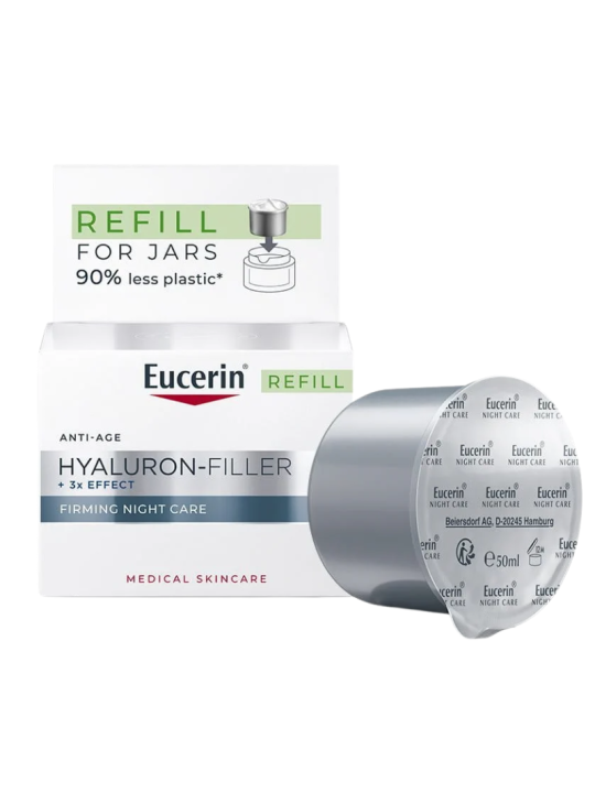Eucerin antiedad hyaluron filler noche 50ml refill