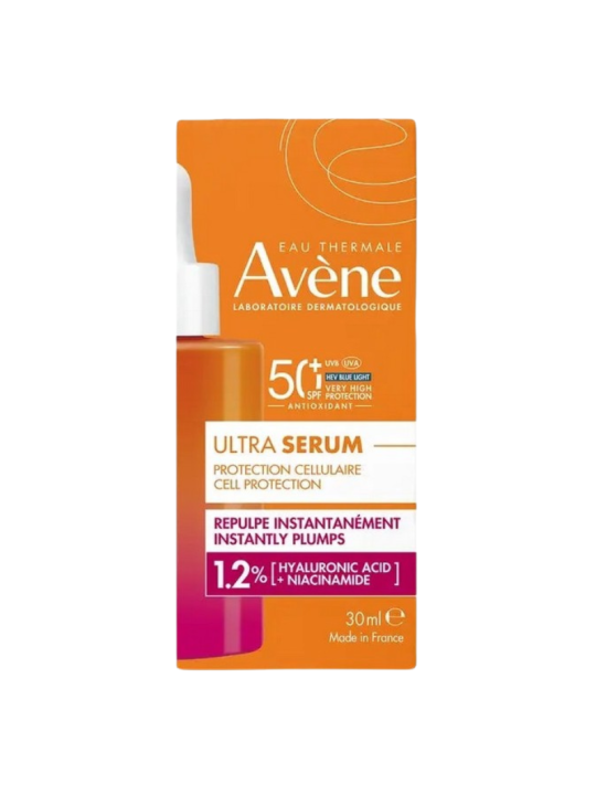 Avene ultra serum SPF 50+ protección celular rellena instantáneamente 30ml