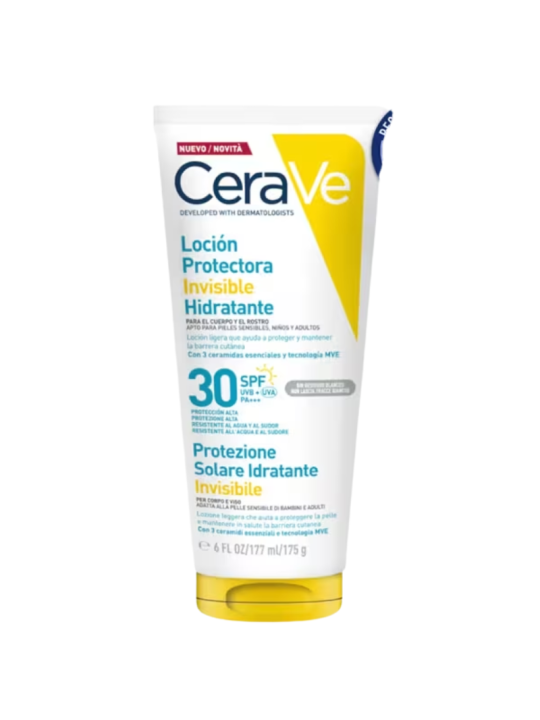 Cerave loción protectora hidratante invisible SPF30 177ml