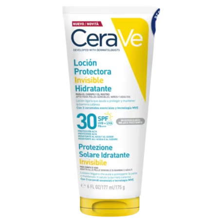 Cerave loción protectora hidratante invisible SPF30 177ml