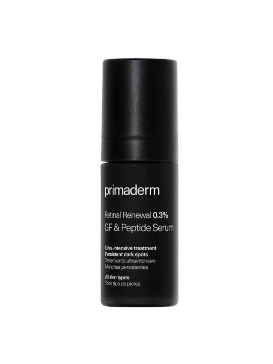 Primaderm retinal renewal 0.3% growth factor peptide serum 30ml