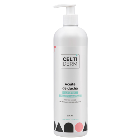 Celtiderm aceite de ducha 500ml