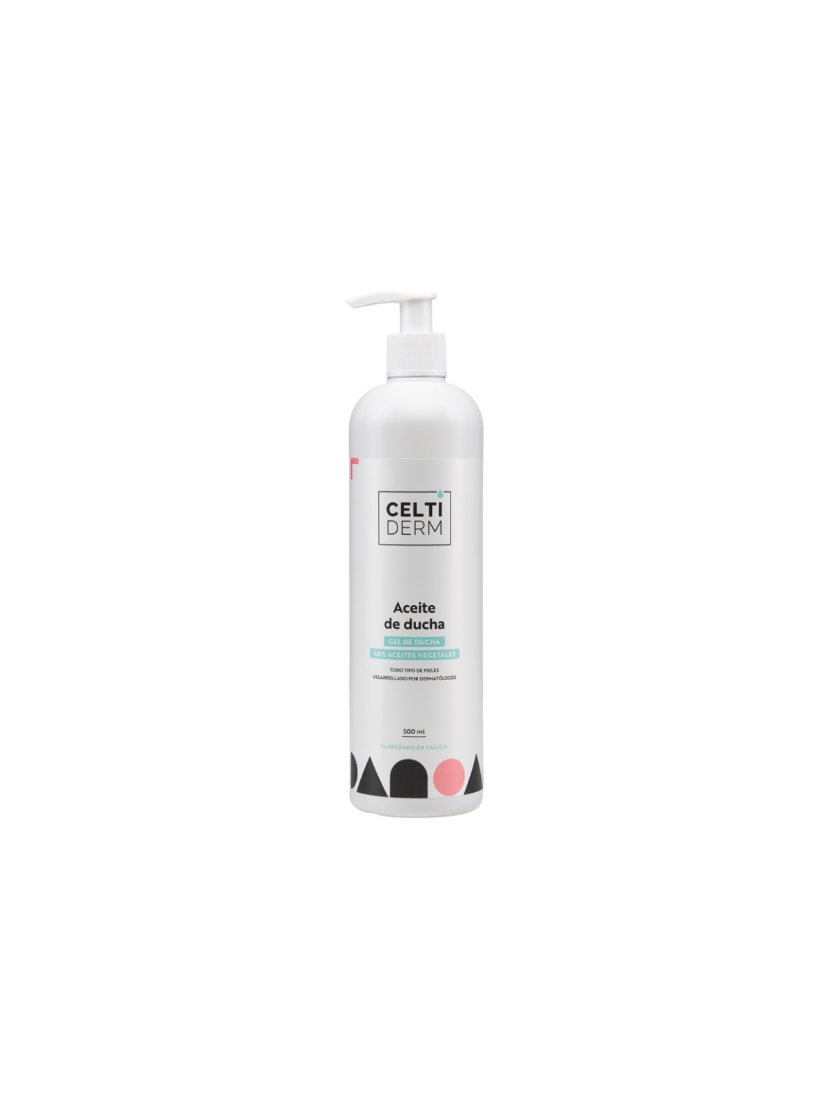 Celtiderm aceite de ducha 500ml