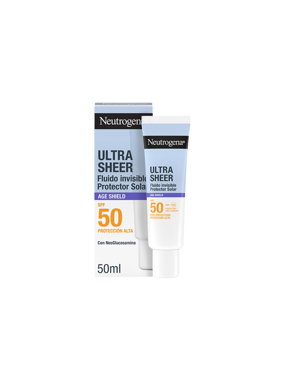 Neutrogena ultra sheer fluido antiedad SPF50 50ml
