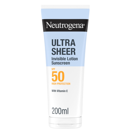 Neutrogena ultra sheer loción corporal SPF50 200ml